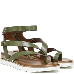Franco Sarto Olive Strappy Sandals
